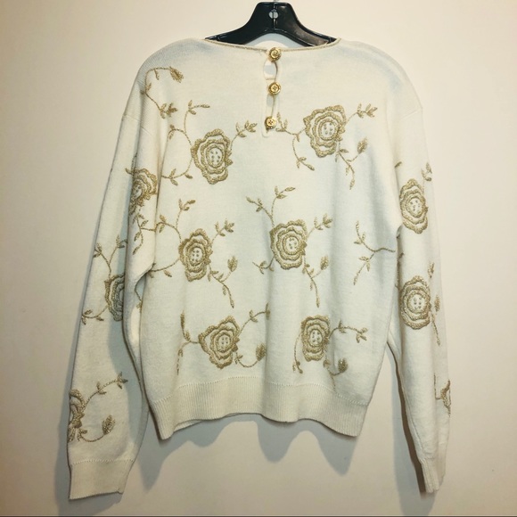 KNIGHT’S LTD. ✨VINTAGE✨ Sz. L sweater - Picture 2 of 3